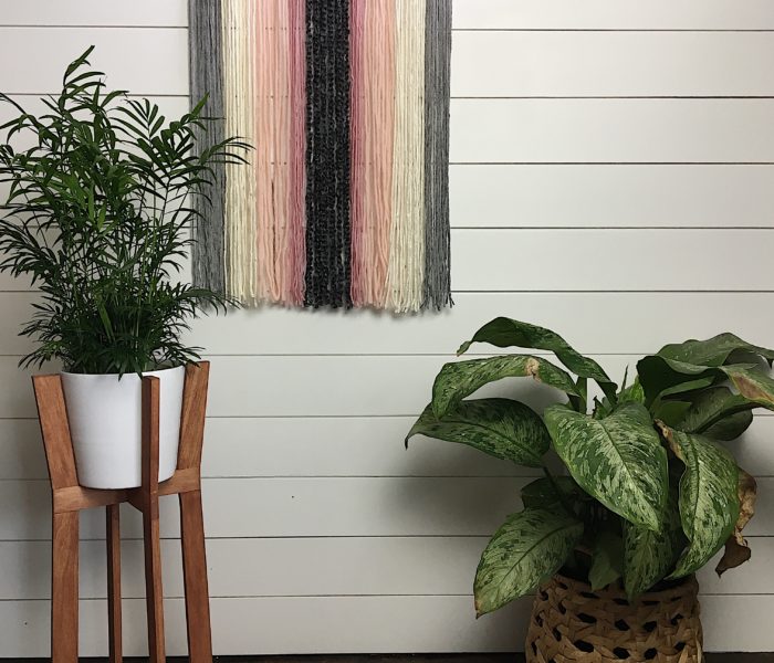 How to Create Simple DIY Yarn Wall Art for $10 or less – One Room Challenge Week 5
